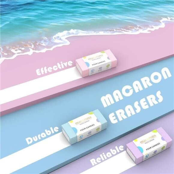 Pastel Mechanical Pencil Set-6PCS 0.5mm&0.7mm Pencils with 360PCS HBLead Refills - Picture 7 of 7